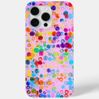 Bubblegum Polka Dot Pixly Case Mate iPhone Case