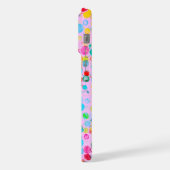 Bubblegum Polka Dot Pixly Case Mate iPhone Case Hülle (Linke Seite)
