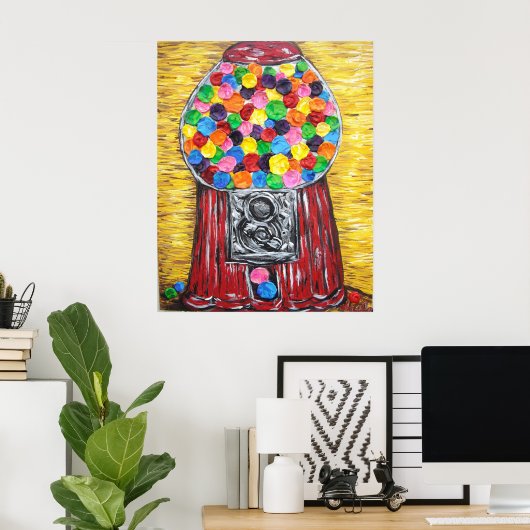 Bubblegum Poster (Heimbüro)