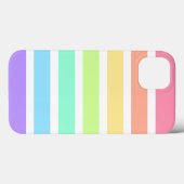 Bubblegum Regenbogen und weiße Streifen Case-Mate  iPhone Hülle (Rückseite (Horizontal))