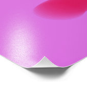 Bubblegum-Rhythmus Fotodruck (Ecke)