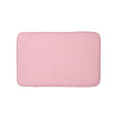 Bubblegum Rosa Farbe Badematte (Vorderseite)