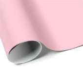 Bubblegum Rosa Farbe Geschenkpapier (Rolleneckpunkt)