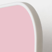 Bubblegum rosa Hübsch und Yummy Solid Color Pickleball Schläger (Linke Seite)