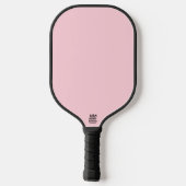 Bubblegum rosa Hübsch und Yummy Solid Color Pickleball Schläger (Rückseite)