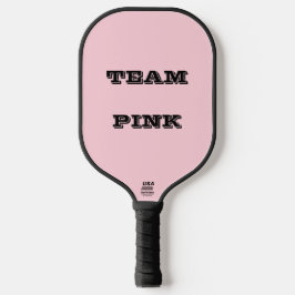 Bubblegum rosa Hübsch und Yummy Solid Color Pickleball Schläger