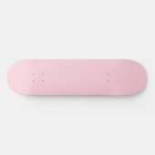 Bubblegum rosa Hübsch und Yummy Solid Color Skateboard (Horizontal)