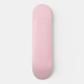 Bubblegum rosa Hübsch und Yummy Solid Color Skateboard (Vorderseite)