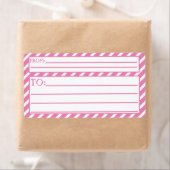 Bubblegum Rosa Streifen (Insitu)