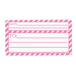 Bubblegum Rosa Streifen