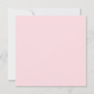 Bubblegum Rosa Uni-Farbe  Karte