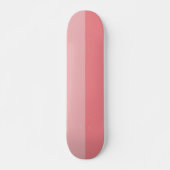 Bubblegum rosa zweifarbiges Skateboard (Vorne)