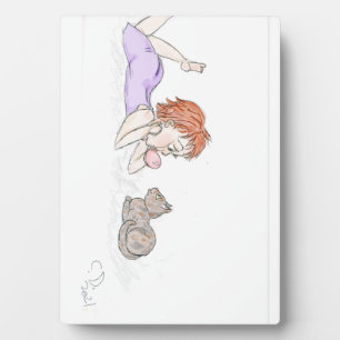 Bubblegum-Schwanzes&Tots-Poster Fotoplatte