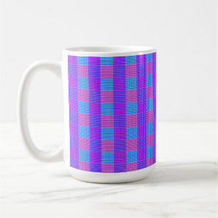 Bubblegum Tartan Print, Kaffeetasse