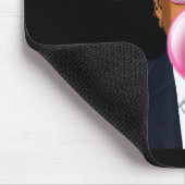 Bubblegum Trump Blowing Bubble Gum Christmas Nk Tr Mousepad (Ecke)