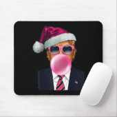 Bubblegum Trump Blowing Bubble Gum Christmas Nk Tr Mousepad (Mit Mouse)