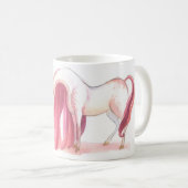 Bubblegum Unicorn-Tasse Kaffeetasse (VorderseiteRechts)