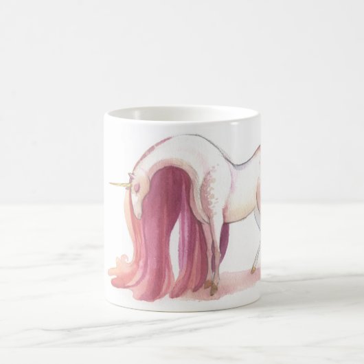 Bubblegum Unicorn-Tasse Kaffeetasse (Mittel)
