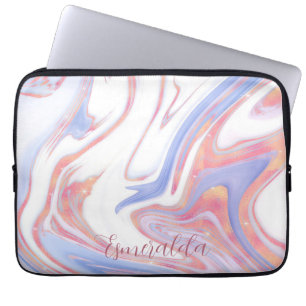 Bubblegummarmor benutzerdefinierbar laptopschutzhülle
