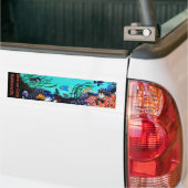 Bubblepazifische Autoaufkleber, rettete unsere Kor Autoaufkleber (Auf Lkw)