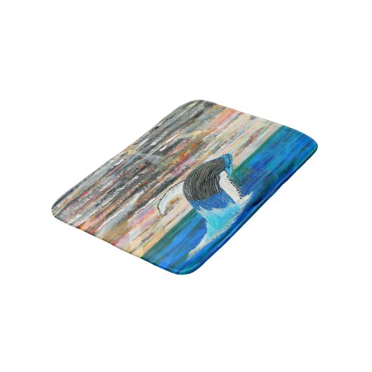 Bubblepazifische Badematten (Schrägansicht)