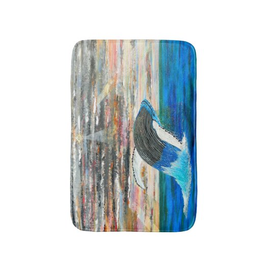 Bubblepazifische Badematten (Vorderseite Vertikal)