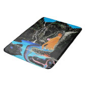 Bubblepazifische Badematten (Schrägansicht)