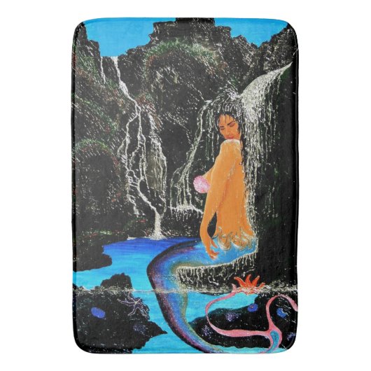 Bubblepazifische Badematten (Vorderseite Vertikal)