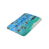 Bubblepazifische Bathmatten Badematte (Schrägansicht)