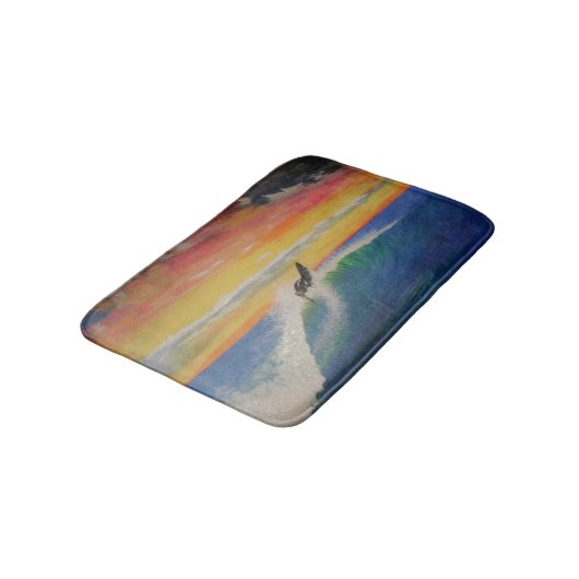 Bubblepazifische Bathmatten Badematte (Schrägansicht)