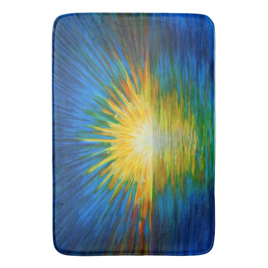 Bubblepazifische Bathmatten Badematte (Vorderseite Vertikal)