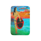 Bubblepazifische Bathmatten Badematte (Vorderseite Vertikal)