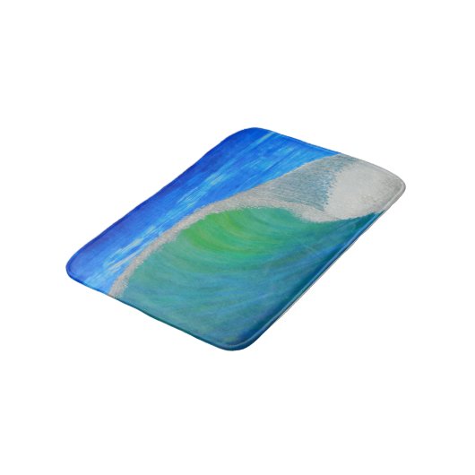 Bubblepazifische Bathmatten Badematte (Schrägansicht)