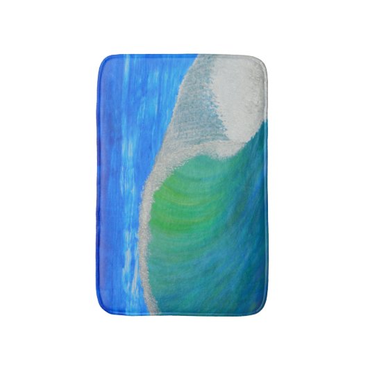 Bubblepazifische Bathmatten Badematte (Vorderseite Vertikal)