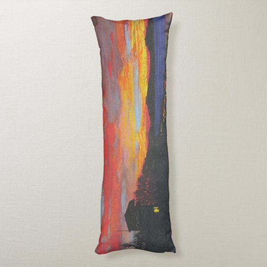 Bubblepazifische Kissen, Badewannenturm auf beiden Seitenschläferkissen (Rückseite (Vertikal))