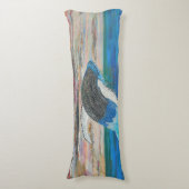 Bubblepazifische Kissen, Grauwal Seitenschläferkissen (Vorderseite Vertikal)