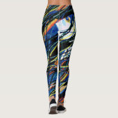 Bubblepazifische Leggings (Rückseite)