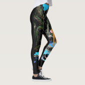 Bubblepazifische Leggings (Rechts)