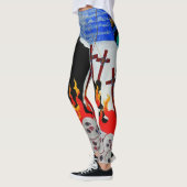 Bubblepazifische Leggings (Links)