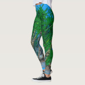 Bubblepazifische Leggings (Links)