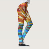 Bubblepazifische Leggings (Rechts)