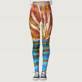 Bubblepazifische Leggings