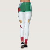 Bubblepazifische Leggings (Rückseite)