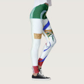 Bubblepazifische Leggings (Rechts)