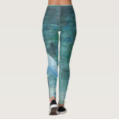 Bubblepazifische Leggings (Rückseite)