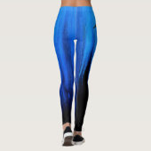 Bubblepazifische Leggings (Rückseite)