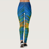 Bubblepazifische Leggings (Rückseite)