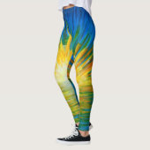 Bubblepazifische Leggings (Links)
