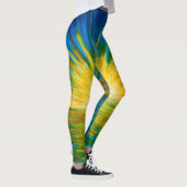 Bubblepazifische Leggings (Rechts)