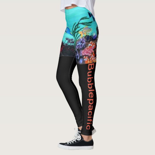 Bubblepazifische Leggings (Links)